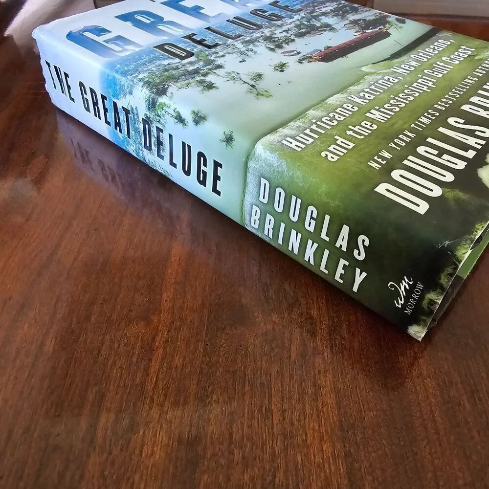 The Great Deluge By Douglas Brinkley Hardcover Book Hurricane Katrina 2006
